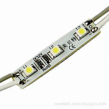 36*7mm 12V 0.24W Three Single Chip SMD3528 Mini LED Module for Mini Channel Letter Signage